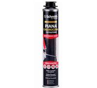Schmith - Mousse PU de Montage SCH07C01001 - Toutes Saisons - 750 ml | Mousse Polyuréthane pour Professionnels et Bricoleurs, Portes, Fenêtres, Joints, Isolation Thermique, Montage et Étanchéité