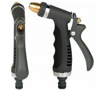 Schmith - Pistolet d'Arrosage Reglable en Laiton - Irrigation Optimale - Pelouse, Fleurs et Plantes - Matériel d'Arrosage pour Jardin - Nettoyage