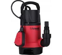Schmith - Pompe Submersible - Pompe pour Eaux Usées - 1100 W - 15000 L/h - max. Hauteur de Refoulement 9 m, max. Taille des Particules 25 mm - pour Eaux Claires et Eaux Usées - Pompe à Eau