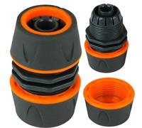 Schmith Raccord rapide de réparation pour tuyau d'arrosage 1/2" résistant aux intempéries et durable