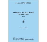 Schmitt - Exercices Preparatoires Op 16 - Piano