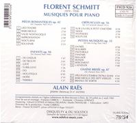Schmitt, F. - Musiques pour Piano [Import]