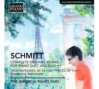 Schmitt Florent - Oeuvres Pour Duo De Piano Et Piano A 4 Mains (Intégrale /Vol.1)