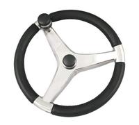 SCHMITT & ONGARO MARINE 7241521FGK / Schmitt Evo Pro 316 Volant en fonte d'acier avec bouton de commande Ø 15,5 cm