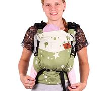 SCHMUSEWOLKE FirstEdition Mirastar Porte-bébé en coton bio pour nouveau-né et tout-petits, taille 0-12 mois, 3-12 kg