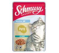 SCHMUSY RAGOUT à la dinde en sauce pour chatons 100 g