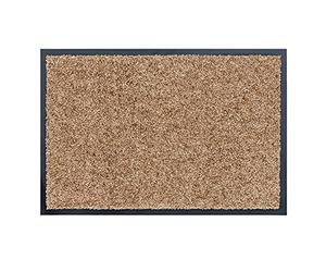 Schmutzfangmatte proper tex paillasson avec inscription eingangsmatte 4 beige/sable, beige, 40x60 cm