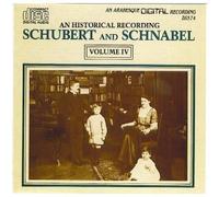 Schnabel Plays Schubert Volume IV 4 :divertissement a la mongroise in g minor, march in g minor, march in b minor, der doppelganger, die stadt, gruppe auf den tartarus, der kreuzzug, an die laute, der musensohn, der erlkonig - with behr-schnabel (Arabesque)