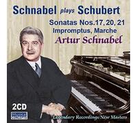 SCHNABEL - SCHUBERT 3 LATE SONATAS FAVORITE IMPRTOMPTUS - CD - F600z