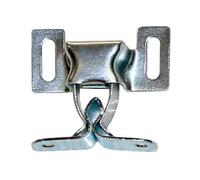 Schnäpper Loqueteau à ressort pour fenêtre - 1 verrou à ressort - Argenté galvanisé - 42 x 35