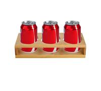 Schnappslatte - Schnapstlas - Tablette | Support de tasse à 3 voies | Servir le plateau pour la gastronomie, la fête à la maison, le pub, la zone de comptoir optimisée, garantit l'ordre et le confort