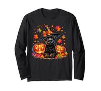 Schnauzer Halloween and Fall Pumpkins for Schnauzer Mom Manche Longue