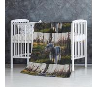 Schnauzer Nain Animaux de Compagnie Chiens Gris,Couverture Douce et Chaude en Flanelle Anti-Boulochage 76 x 127 cm