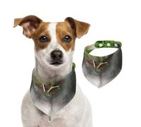 Schnauzer Nain,Bandanas pour Chien, écharpe en Coton, Bavoirs réglables pour Animaux de Compagnie,L