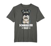 Schnauzer Nain Papa Schnauzer Chien T-Shirt