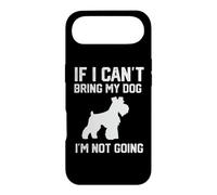 Schnauzer Nain Si Je ne Peux Pas amener Mon Chien, Je n'y Coque pour iPhone Air