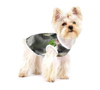 Schnauzer Nain,T-Shirt sans Manches en Coton pour Animaux de Compagnie, Gilet Respirant, Extensible et Doux,M