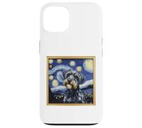 Schnauzer Nuit étoilée Coque pour iPhone 13