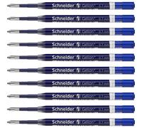 Schneider - 103903 - recharges stylo gelion 39, 0,4mm (10 cartouches) bleu