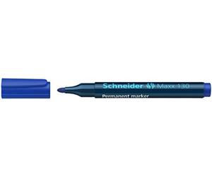 Schneider 130 Marqueur permanent Pointe ogive Bleu (Import Royaume Uni)