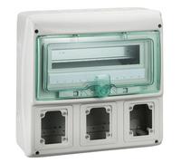 SCHNEIDER 13180 Coffre KAEDRA 12 + 1 module 3 ouvrant 90x100