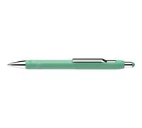 Schneider Epsilon 138614 Stylo à bille rétractable (largeur de trait XB, couleur de l'encre : bleu, recharge permanente) Vert menthe