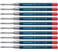 Schneider Recharges stylos à bille Slider 755 ViscoGlide M Lot de 10 Rouge (Import Allemagne)