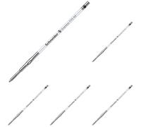 Schneider 187912 Recharge bille Express 75 B, bleu, ISO 12757-2 EXPRESS 775 M Shwarz (Lot de 5)