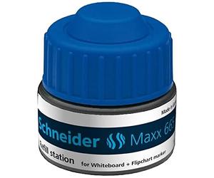 Schneider 187912 Refill Station Maxx 665, encre de recharge pour 290/293, 30 ml, bleu