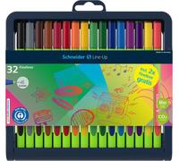 Schneider 191091 Fineliner Line-Up - 0,4 mm, 32 pièces, assorti