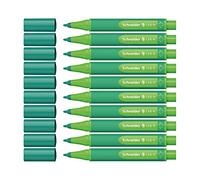 Schneider 191201 Fineliner de Link- it, Lot de 10, feutres de coloriage Standard nautic-green