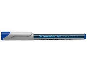 Schneider 221 stylos universalmarker maxx non permanents pointe s 0,4 mm (bleu)