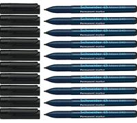 Schneider 240 Marqueur permanent 1-2 mm Noir Lot de 10 (Import Allemagne)