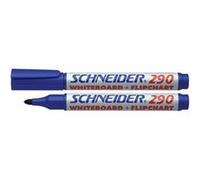 SCHNEIDER - 290 marqueurs Whiteboard & Flipchart, bleu Bleu G