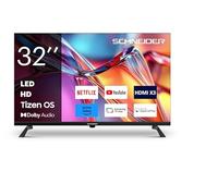 Schneider - 32A2TE - Téléviseur LED HD 32" (81cm), Smart Tizen OS, Molotov, Netflix, Prime Video, HDMIx2, USBx2, Mode Hotel