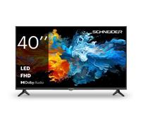 SCHNEIDER - 40A3 - TV LED FHD - 40"" (100cm) - Non Smart - 1920x1080p - 3xHDMI 1.4 - 2xUSB - Triple Tuner - Dolby Audio - Mode Hotel