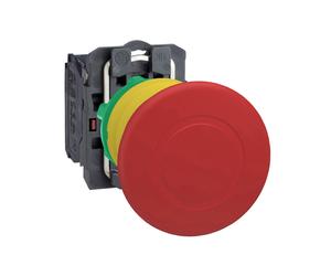 Schneider 40Mm Bouton D'Arrêt D'Urgence Pousser Tirer - Xb5At842