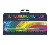 Schneider Stylo Feutre Fibre Combinable Link-It 1,0 Assorti Étui Chevalet Box 16