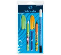 Schneider Optics Set d'écriture Zippi – 1 stylo à plume + 1 roller + effaceur double