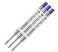 Schneider 77305 / 735M Mine de stylo-bille Bleu Lot de 3 (Import Allemagne)