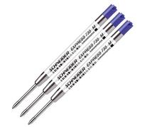 Schneider 77305, Ballpoint Refill 735M, Pack of 3, Blue
