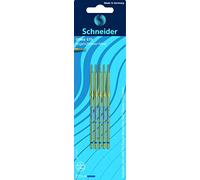 Schneider 77613 Office 575 Lot de 5 recharges indélébiles pour stylo bille Bleu Taille M