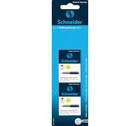 Schneider Cartouches 78523 - Blister de 2 boîtes pour Roller Brezze/Base Ball/ID Duo Bleu