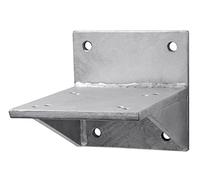 Schneider 897-60 Console Murale Universelle galvanisée à Chaud pour Parasol Gris argenté