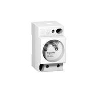 Schneider A9A15306 Prise de courant modulaire 16A 2P+T standard français 250V