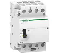 Schneider A9C21843 x Contacteur d'installation iCT 40A 3S 220/240 V 50 Hz MO Blanc