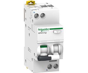 Schneider A9D02616 Interrupteur Fi/Ls Idpn N Vigi 1P+N 16 a C Charge 10 Ma Type a 6 Ka