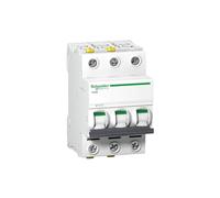 Schneider A9F03306 Disjoncteur iC60N 3P 6A Caractéristique B