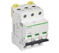 Schneider A9F74332 Mini disjoncteur 3P 32A courbe C iC60N