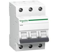 Schneider A9K01325 Disjoncteur K60N 3P, 25 A, B, 6 kA.